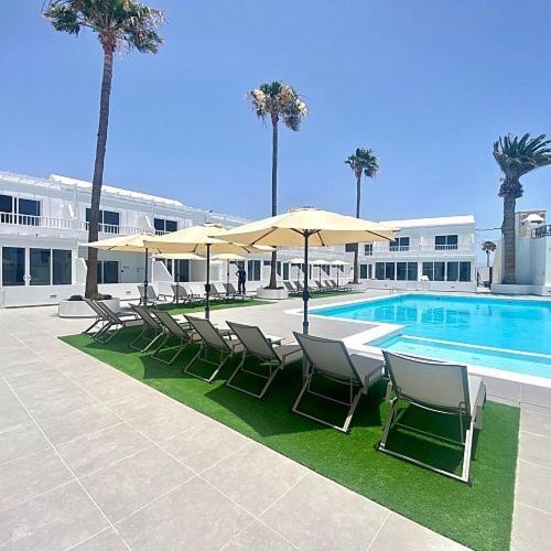 Puerto Del Carmen Airconditioned 2Bed Poolside Apt 외부 사진